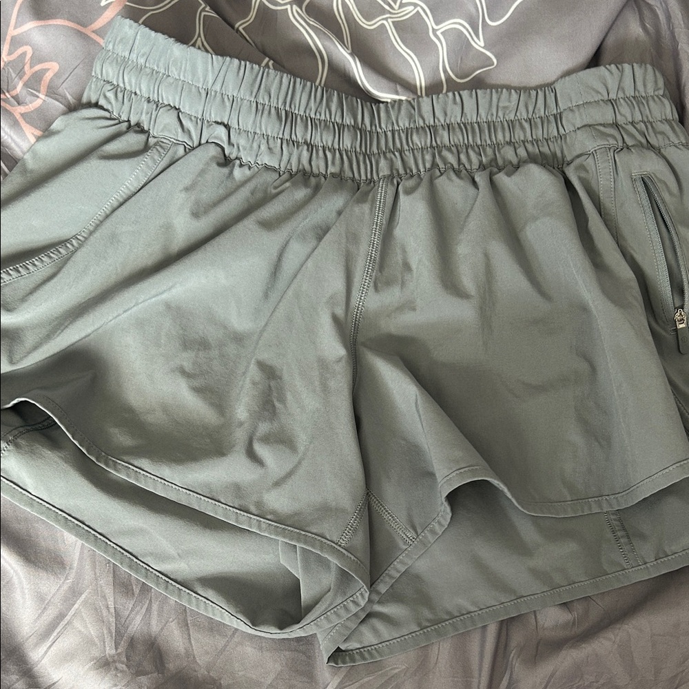 Women's Lululemon Gray Athletic Shorts